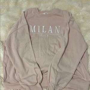 Garage Milan Italy Pink Sweater